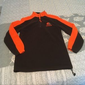 Men’s Cleveland Browns Pullover Fleece quarter-zip